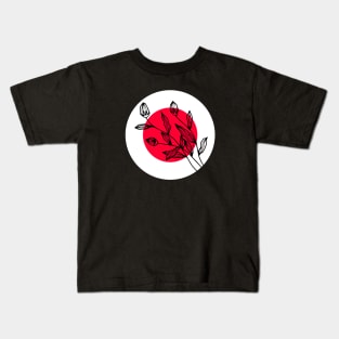 Flower and Sun Kids T-Shirt